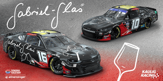Kaulig Racing and AJ Allmendinger Head to Wine Country with Gabriel-Glas