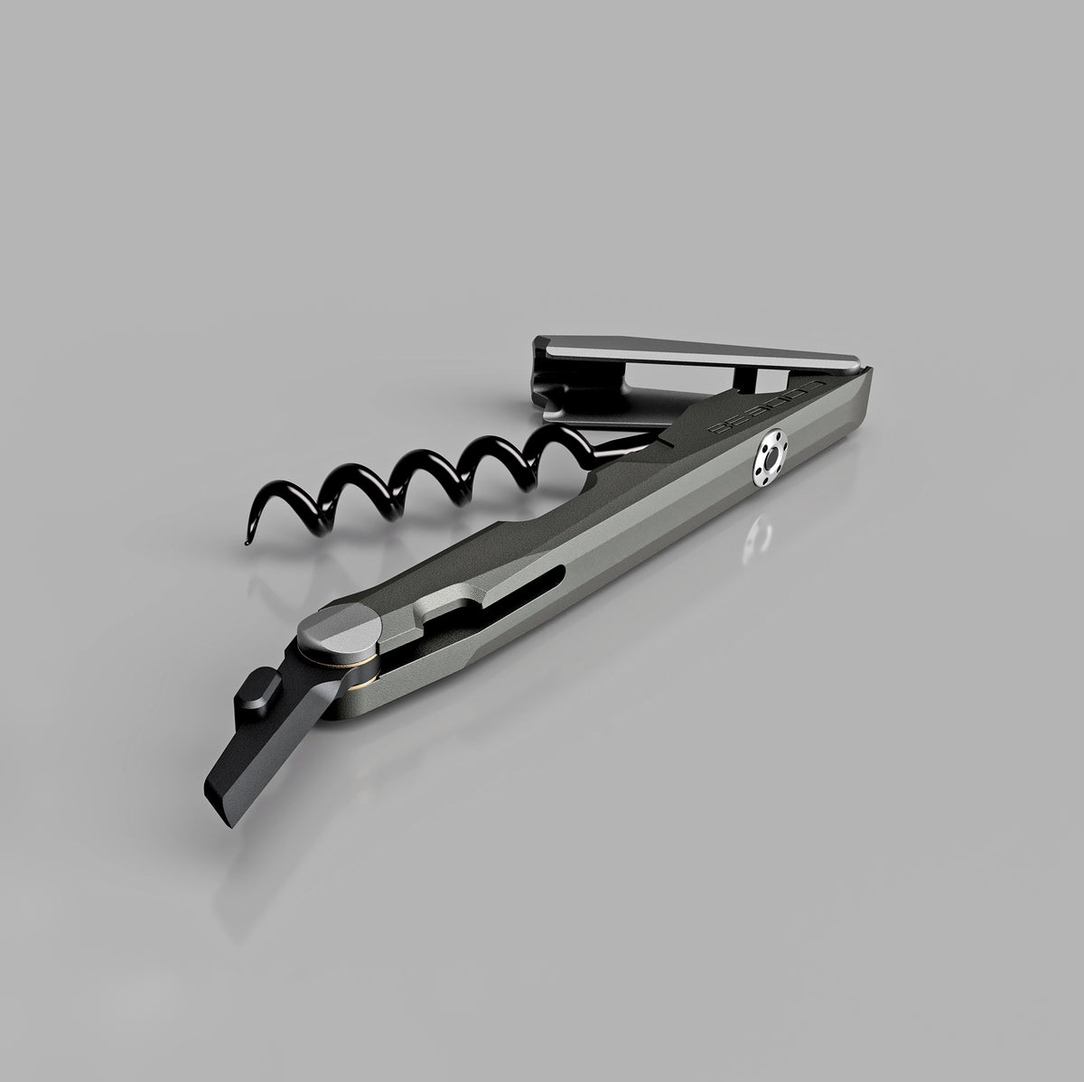 Code38 Code38 Titanium Wine Key & Opener | Gabriel-Glas