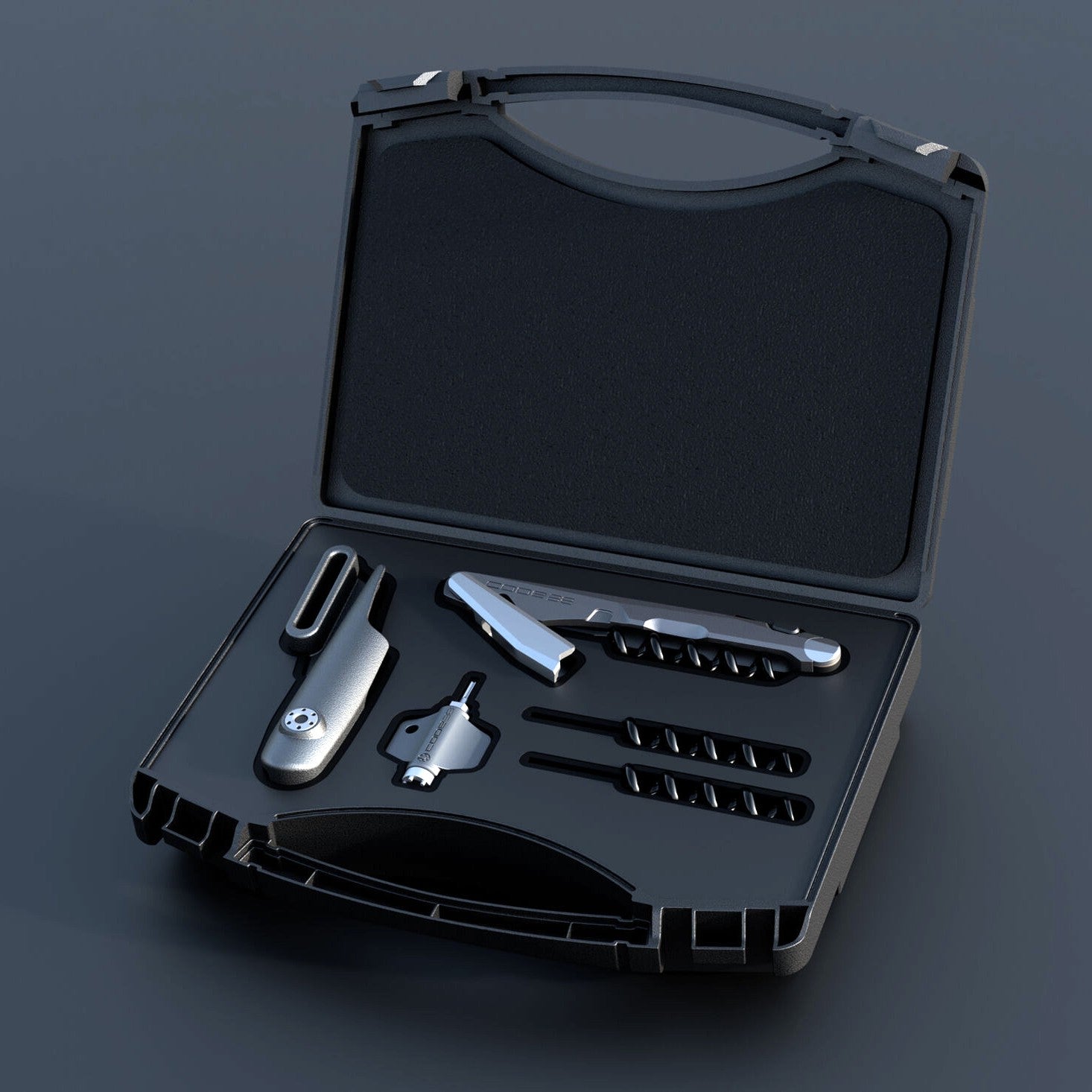 Code38 Titanium Wine Key & Opener | Gabriel-Glas