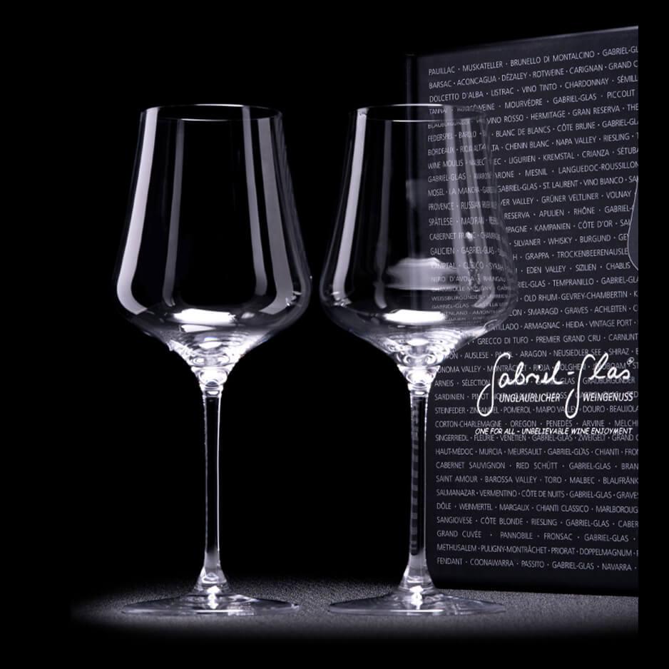 Gabriel-Glas StandArt universal wine glasses with gift box